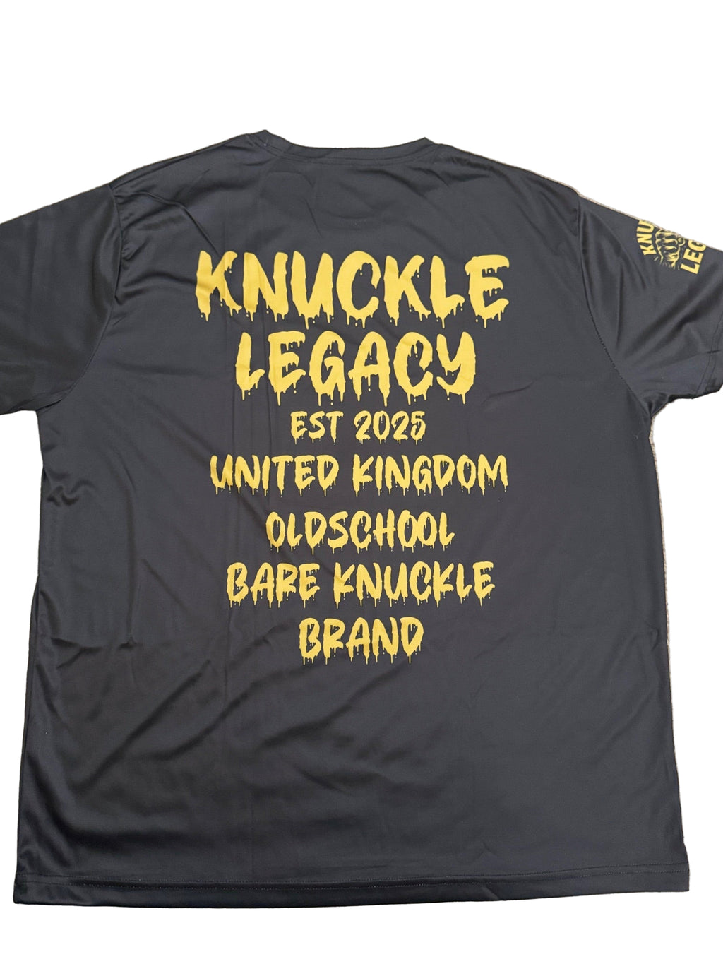 Knuckle Legacy black Old School T-shirt