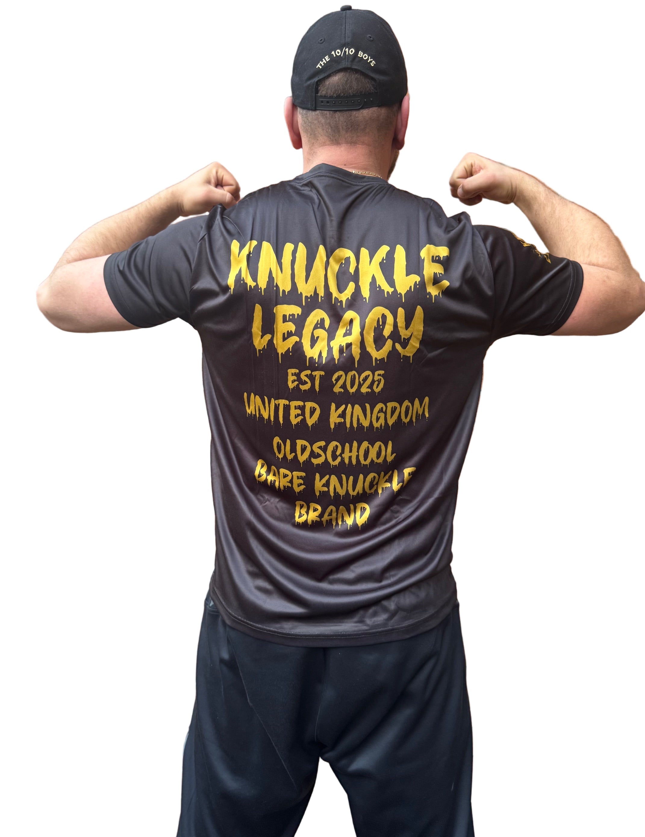 Knuckle Legacy black Old School T-shirt