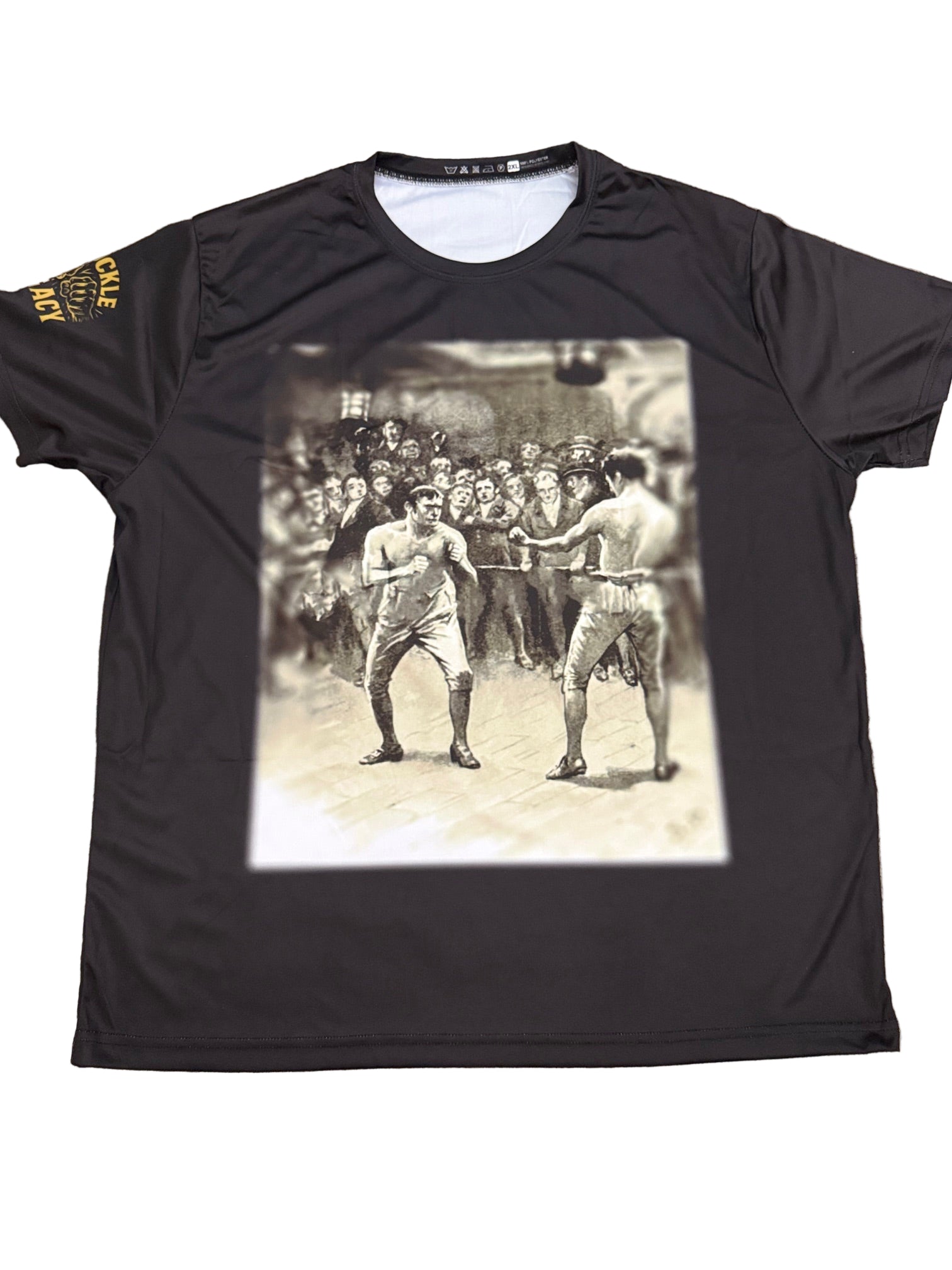 Knuckle Legacy black Old School T-shirt
